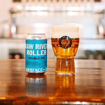 Kaw River Roller Double IPA by Fields & Ivy Brewing
