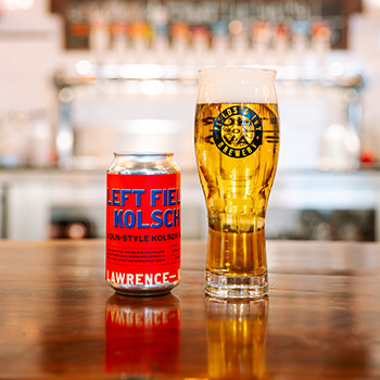 Left Field Kolsch by Fields & Ivy Brewing