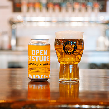 Open Pastures American Wheat by Fields & Ivy Brewing