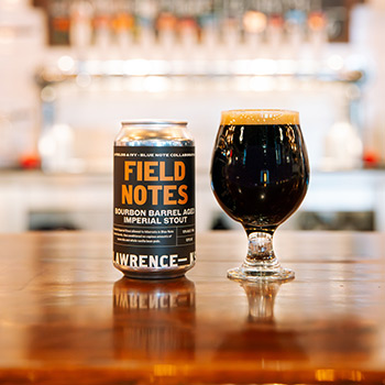 Field Notes Bourbon Barrel Aged Imperial Stout by Fields & Ivy Brewing